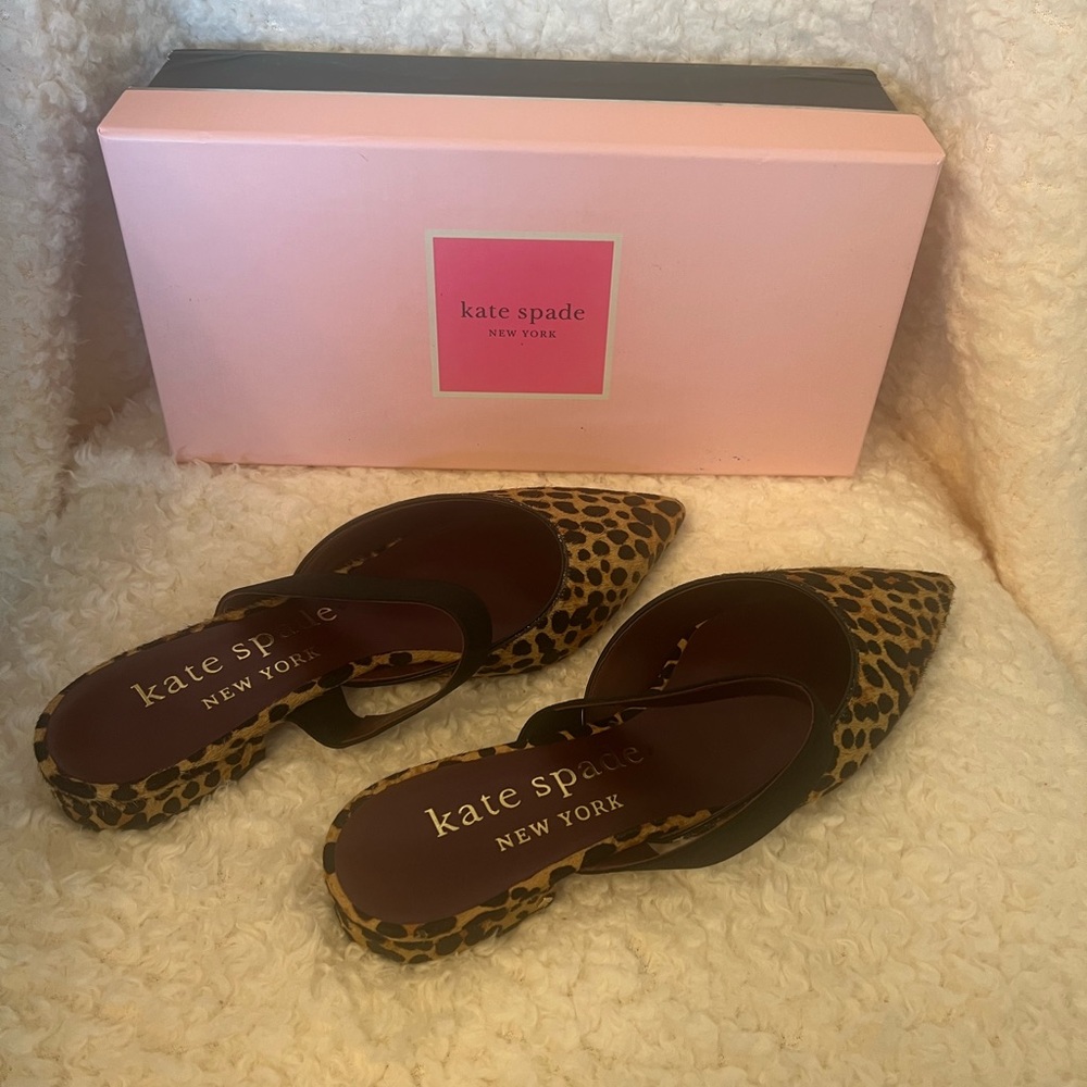 Kate Spade New York Marielle Haircalf Leopard Print Women's Shoes